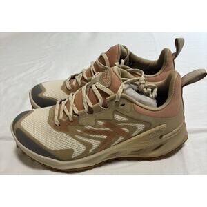 New Keen Women's ZIONIC Waterproof Shoes Hiking Trail Sneakers Size 7 Birch/cork